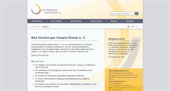 Desktop Screenshot of hospizdienst-bad-homburg.de